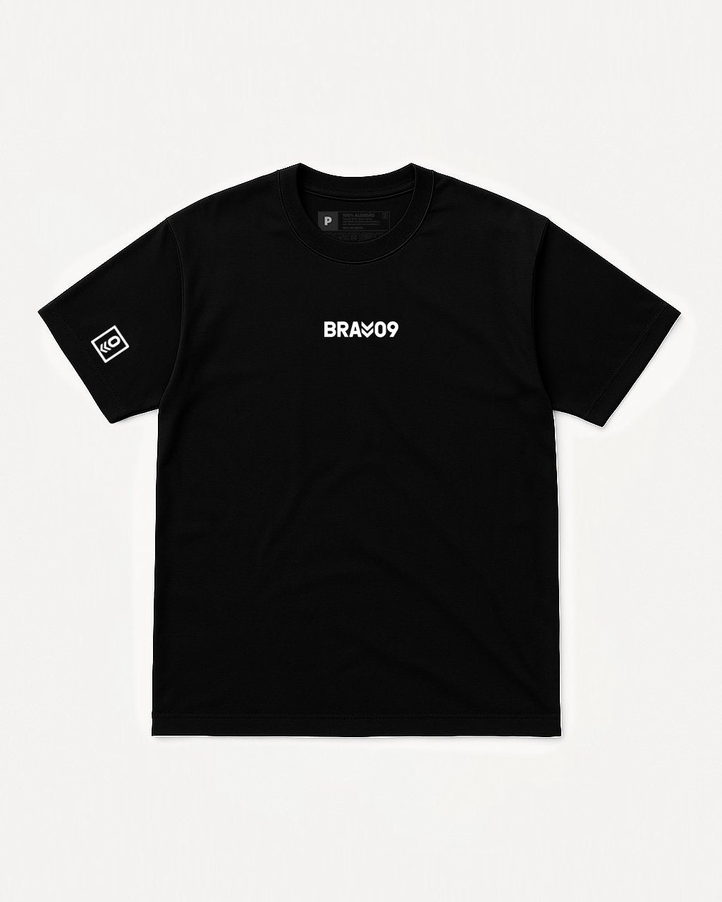 Camiseta oversized Brav-01 Preta